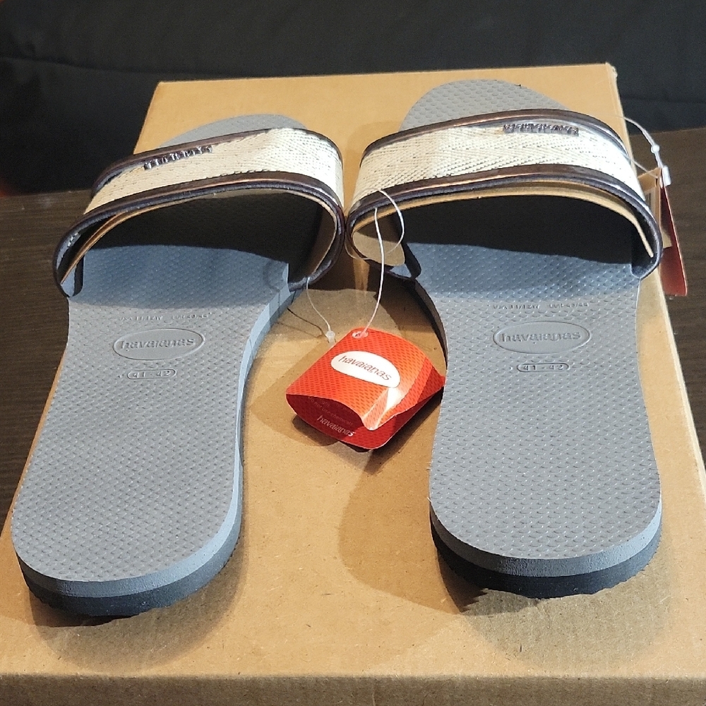 Havaianas Women's You Trancoso Premium Slide Sandals Size 9.5/10 NWT - Picture 5 of 6